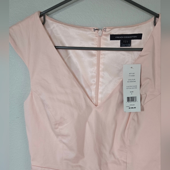 NWT French Connection Pink Dress Size 2 - Picture 5 of 5